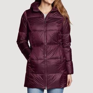 Eddie Bauer Women's Deep Purple Luna Peak Down Parka